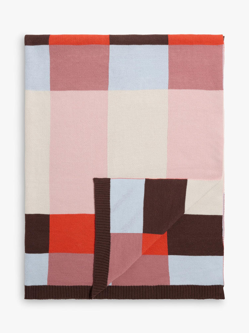 MADE woven throw multi 130x180 cm - British product