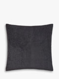 MADE checkerboard boucle cushion marine 50x50cm, imported from the UK