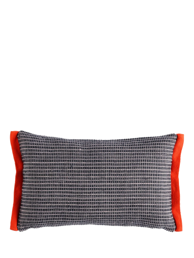 John Lewis MADE Cady Woven Reversible Blue Rectangular Cushion 30 x 50cm- Buy online at McGrocer