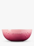 Le Creuset stoneware multi bowl 25cm floral design, imported from the UK