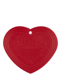 Le Creuset Heart Silicone Trivet, Cerise