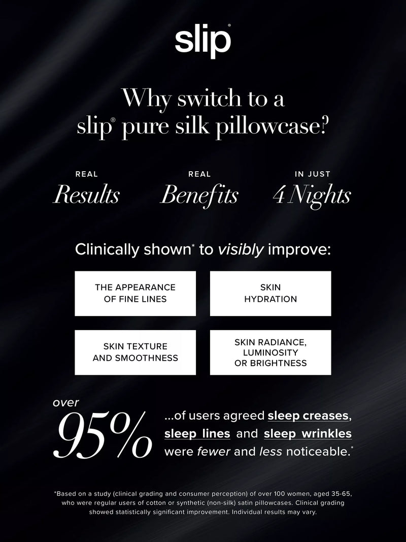 Slip silk pillowcase Sweetie queen, UK version