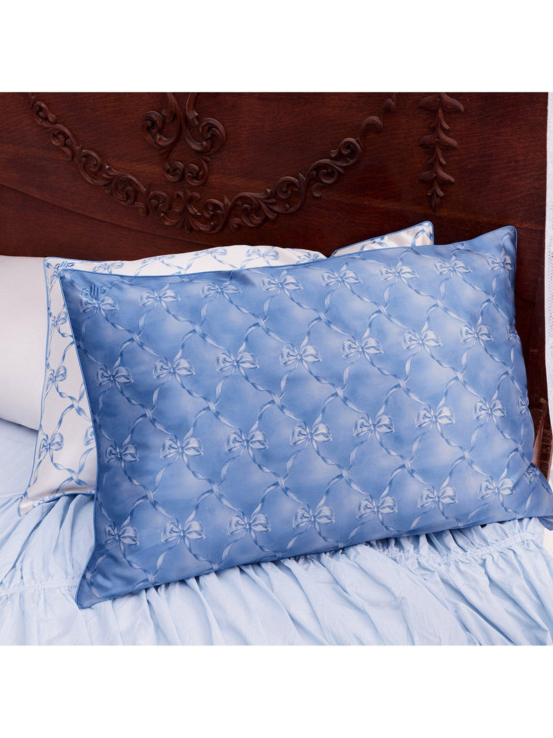 Slip pure silk zippered queen pillowcase, UK version