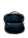 Elizabeth Scarlett navy turtle lay flat makeup bag - British product