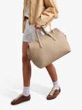 Katie Loxton Milan cabin bag in light taupe - British product