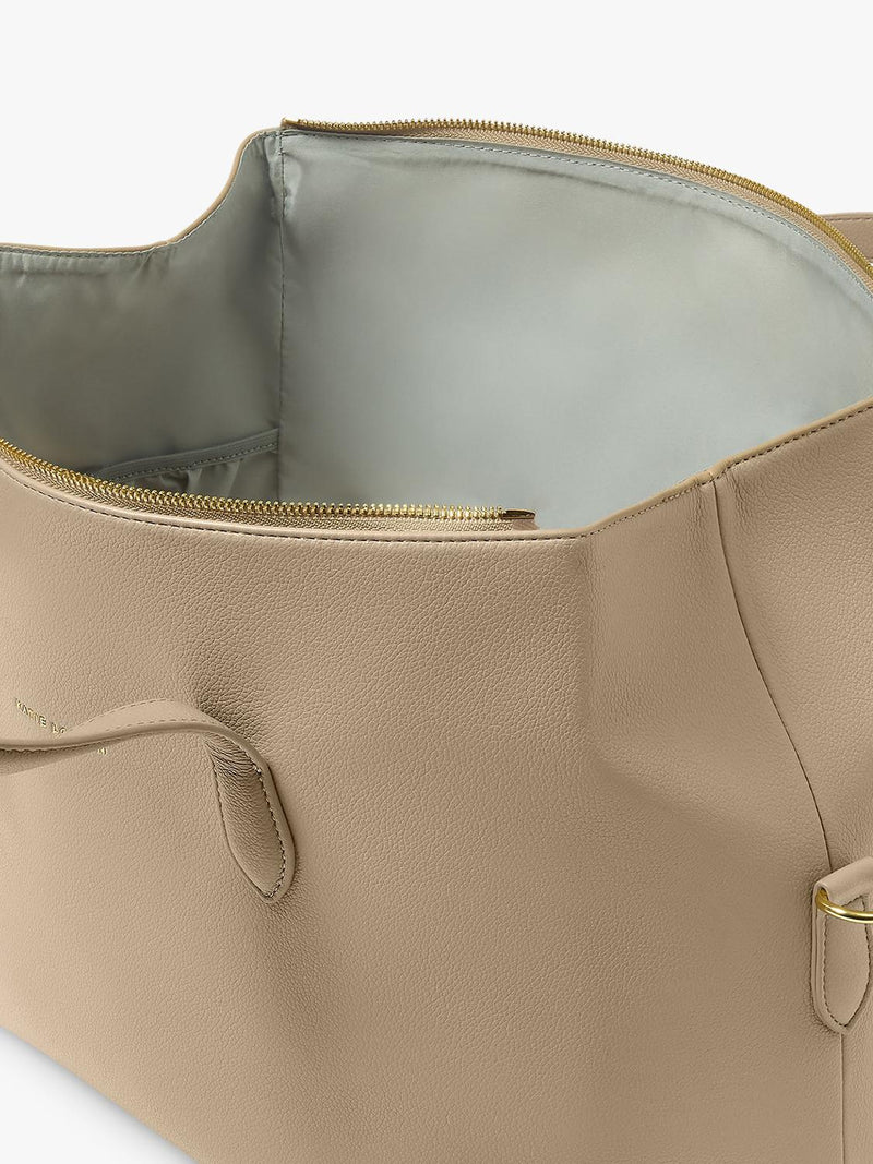 Katie Loxton Milan cabin bag in light taupe - British product