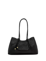 John Lewis Katie Loxton Nova Woven Shoulder Bag, Black- Buy online at McGrocer