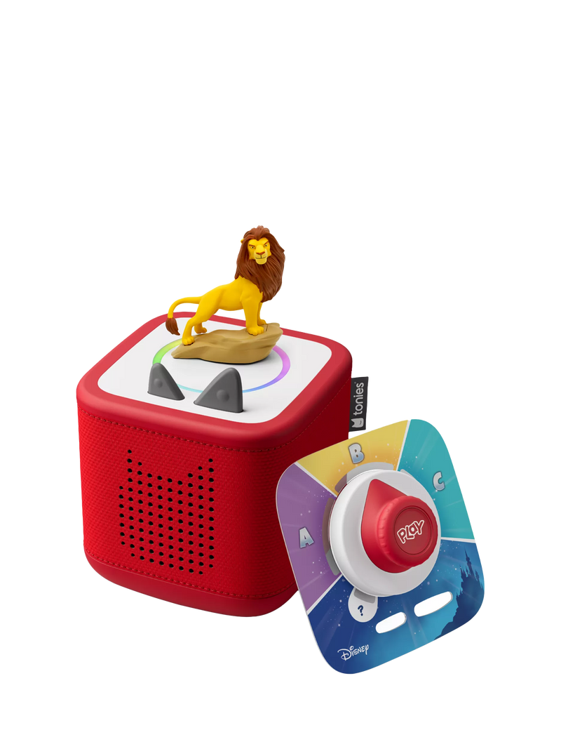 tonies Toniebox 2 with Simba Tonie and Quiz Kingdom game, imported from the UK