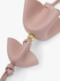 Katie Loxton faux leather tulip bag charm Pink Heather (British brand)