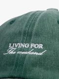 Katie Loxton embroidered weekend baseball cap green (British brand)