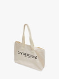 Gym King tote bag light beige - British product