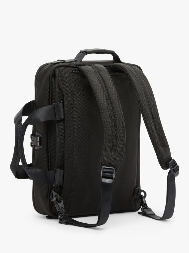 TUMI three way convertible briefcase black (British brand)