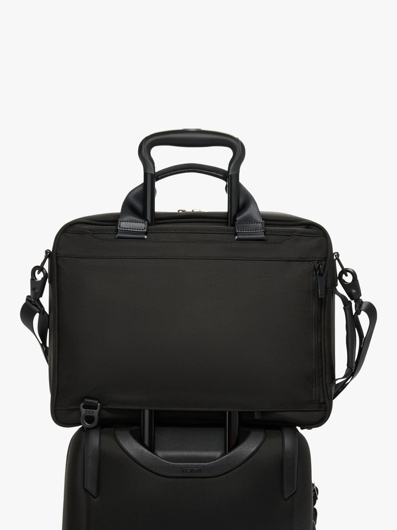 TUMI three way convertible briefcase black (British brand)