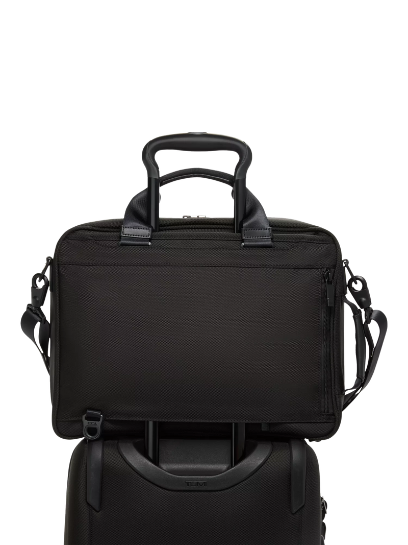 TUMI three way convertible briefcase black (British brand)