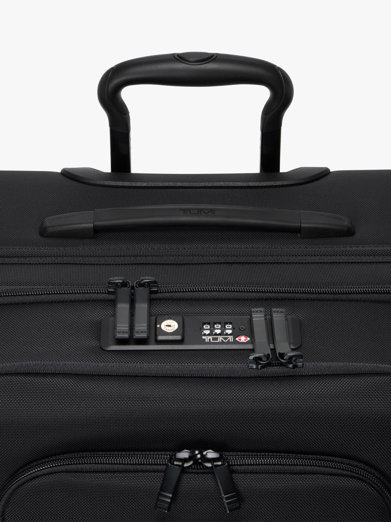 TUMI Medium Dual Access Suitcase 132L Black, imported from the UK
