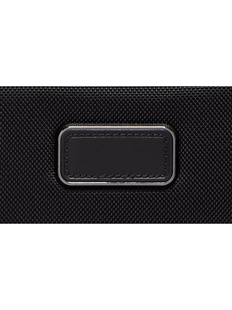 TUMI Alpha Sling black nylon bag with leather - British product