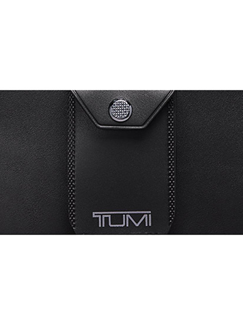 TUMI Alpha Sling black nylon bag with leather - British product
