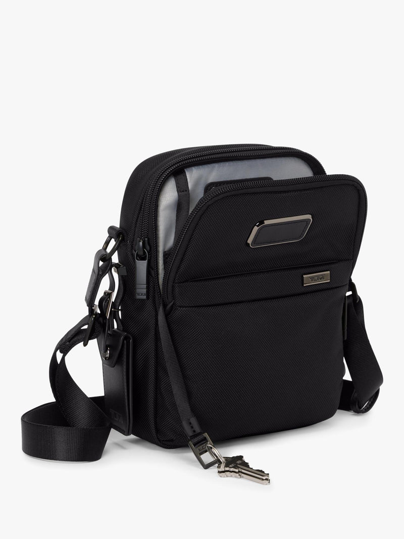 TUMI Alpha Small crossbody bag 8L black - British product
