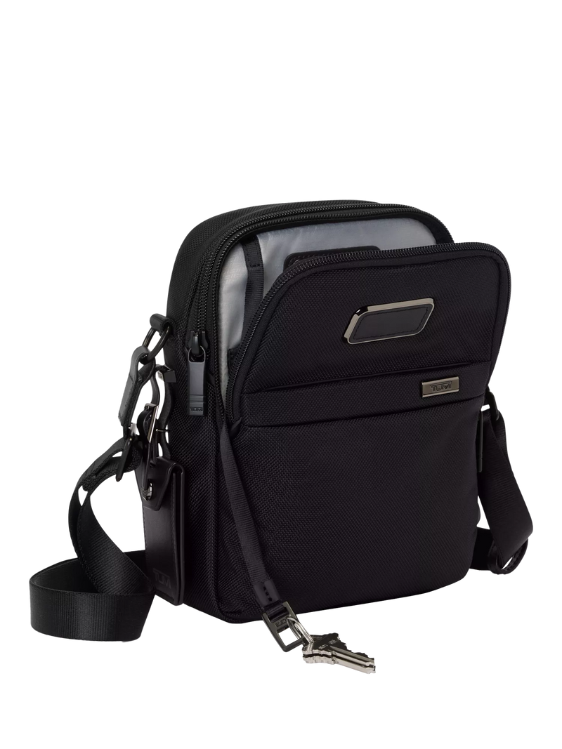 TUMI Alpha Small crossbody bag 8L black - British product