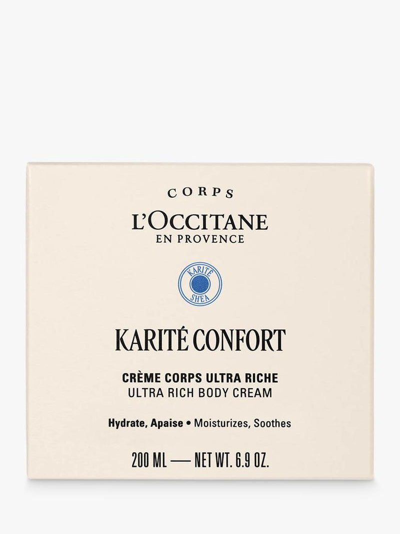 L'OCCITANE Shea Ultra Rich Body Cream 200ml - British product