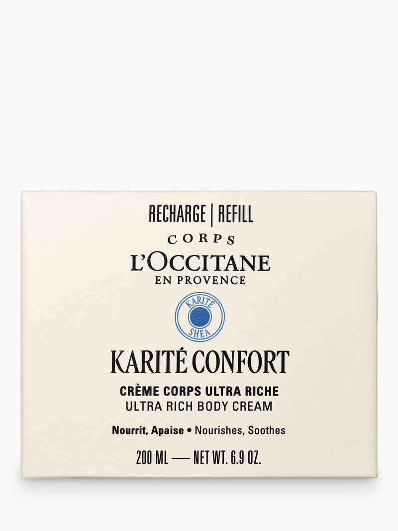 L'OCCITANE Shea Butter Body Cream Refill 200ml (British brand)