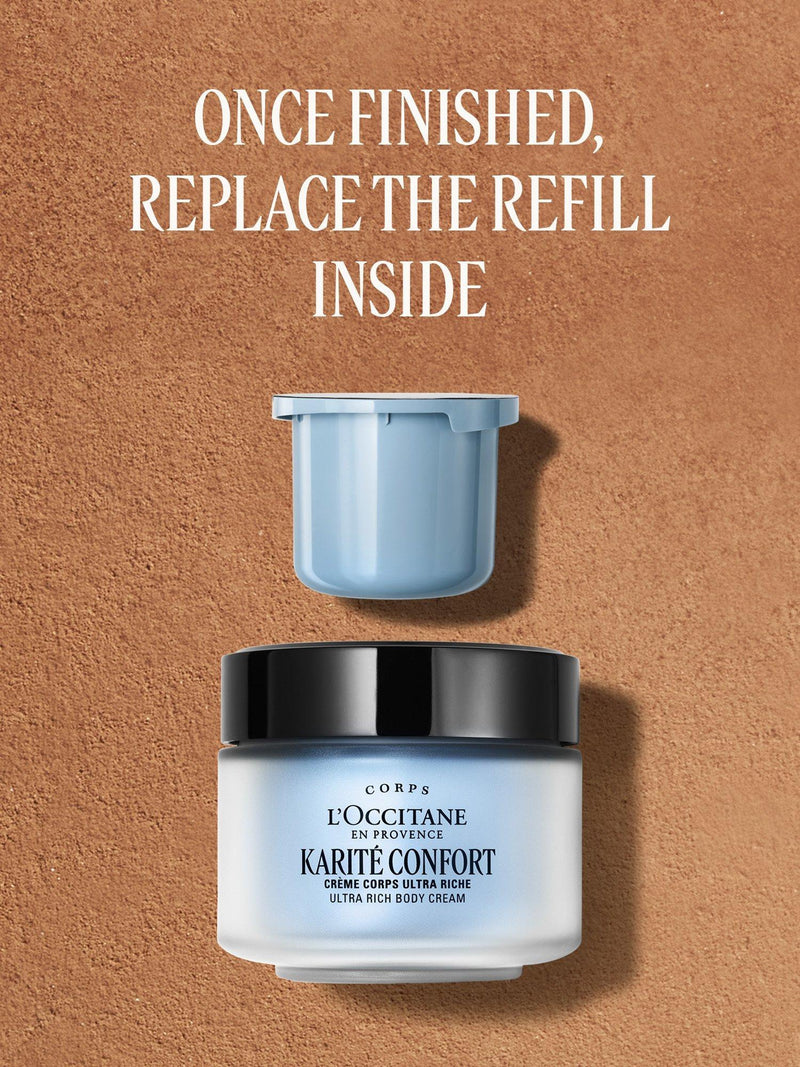 L'OCCITANE Shea Butter Body Cream Refill 200ml (British brand)