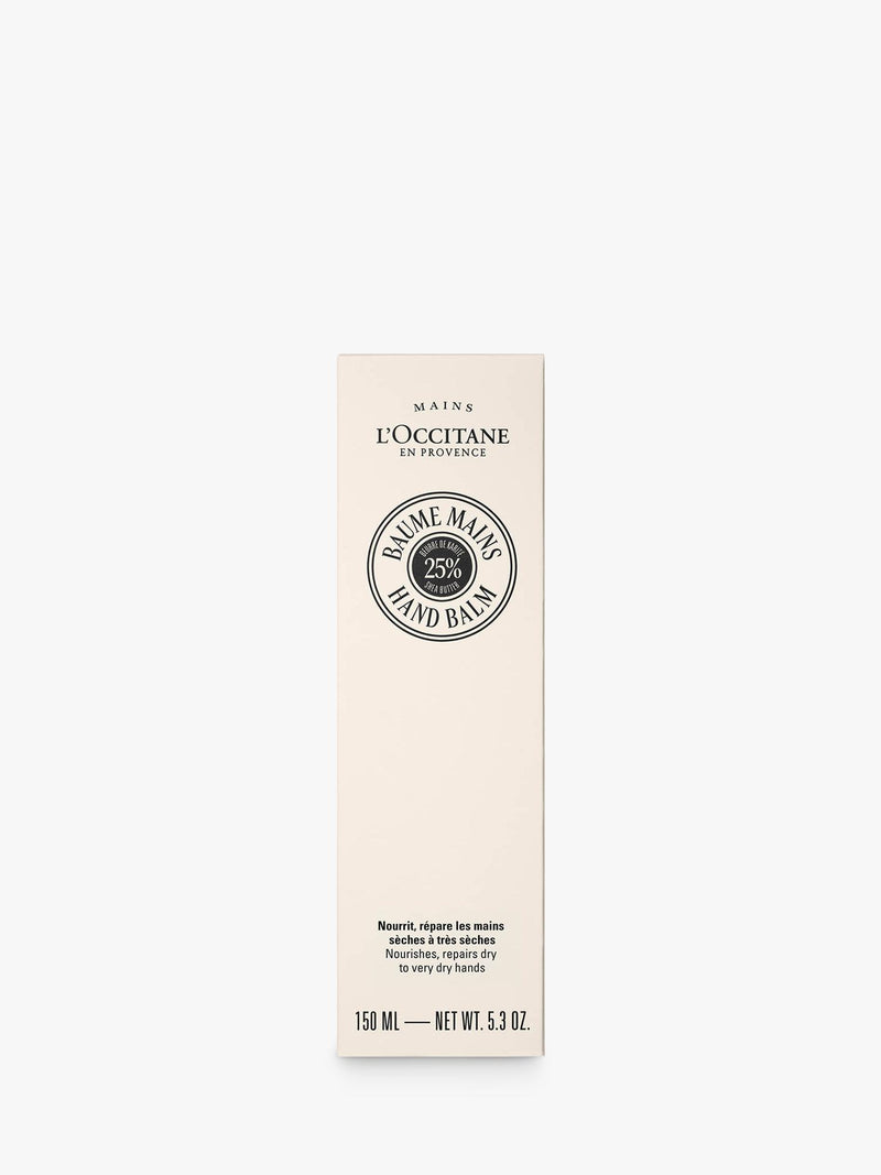 L'OCCITANE shea hand balm 150ml, imported from the UK