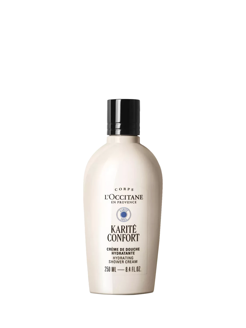 L'OCCITANE Shea Shower Cream 250ml for sensitive skin (British brand)