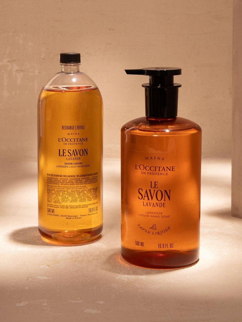 L'OCCITANE lavender liquid hand soap 500ml (British brand)