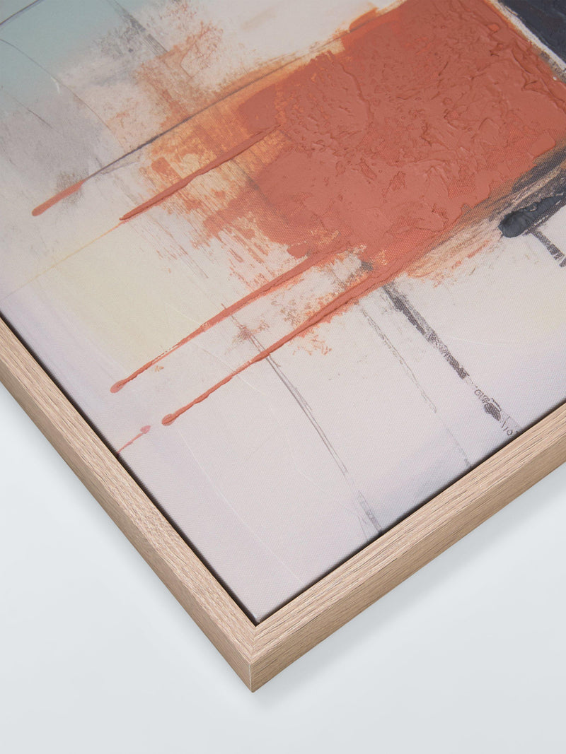 John Lewis Irena Orlov Abstract Clarity embellished framed canvas 80x80cm, imported from the UK