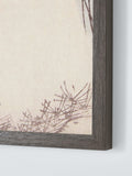 John Lewis two peacocks framed canvas print 92x42cm UK version