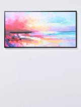 John Lewis John Lewis Scott Naismith 'Spirit From Darkness' Framed Canvas Print, Multi, 52.8 x 102.8cm- Buy online at McGrocer