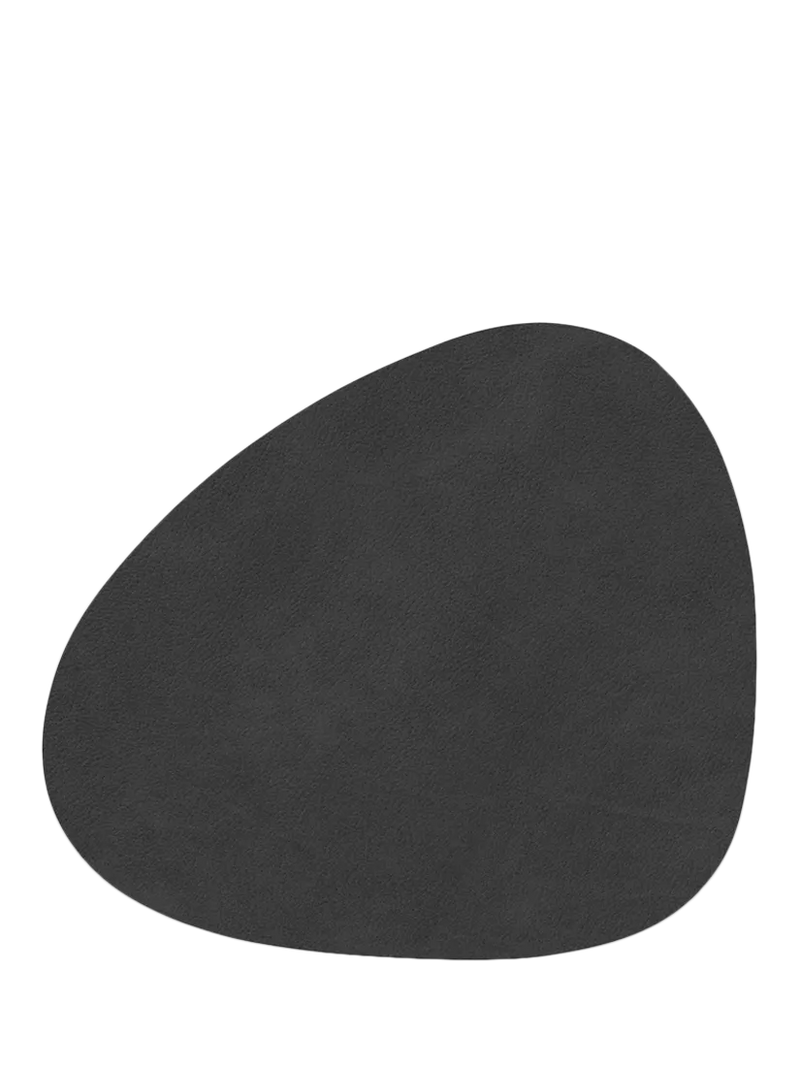LIND DNA recycled leather Nupo Curve coaster 11x13cm, UK version