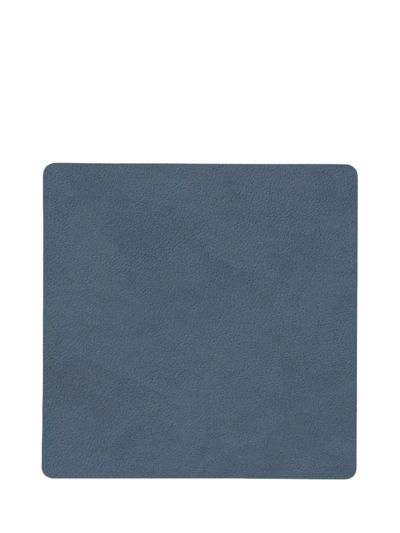 LIND DNA recycled leather square coaster, UK version