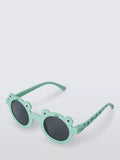 John Lewis baby frog sunglasses with round green frame (British brand)