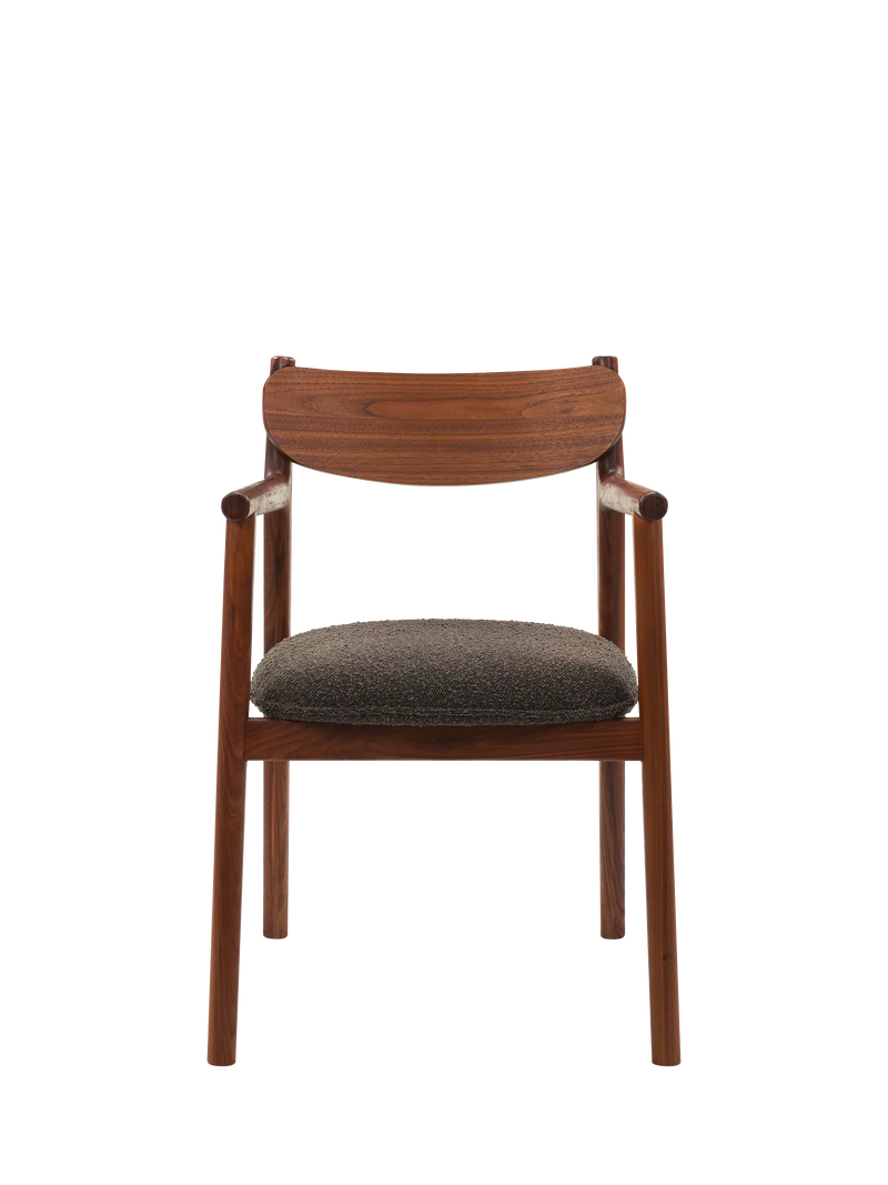John Lewis Pierro dining chair walnut mocha finish (British brand)
