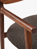 John Lewis Pierro dining chair walnut mocha finish (British brand)