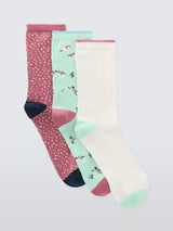 John Lewis John Lewis Dog Ankle Socks Multi Pack of 3- Buy online at McGrocer