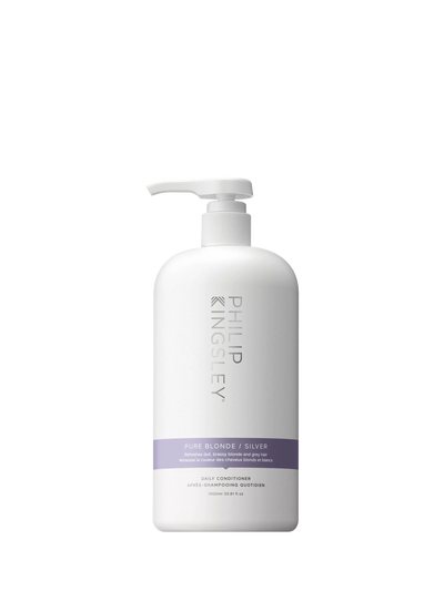 John Lewis Philip Kingsley Pure Blonde/Silver Brightening Daily Conditioner 1000ml- Buy online at McGrocer