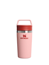 John Lewis Stanley Cafe To-Go Insulated Leak-Proof Stainless Steel Travel Mug Peach Rose 355ml- Buy online at McGrocer