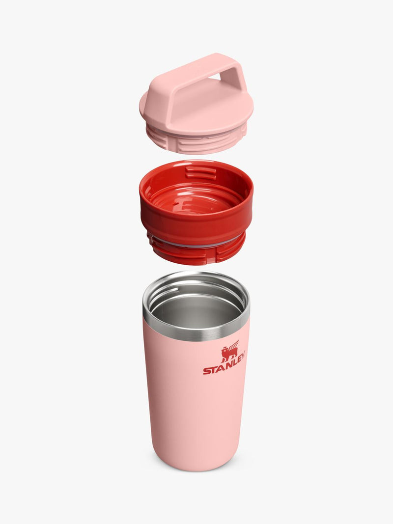 Stanley insulated travel mug peach rose 355ml, imported from the UK
