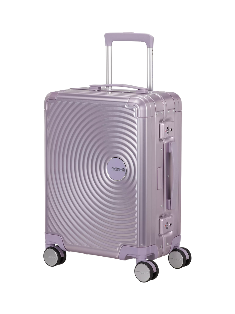 American Tourister Soundbox Alu 4-Wheel Spinner 55cm Cabin Case