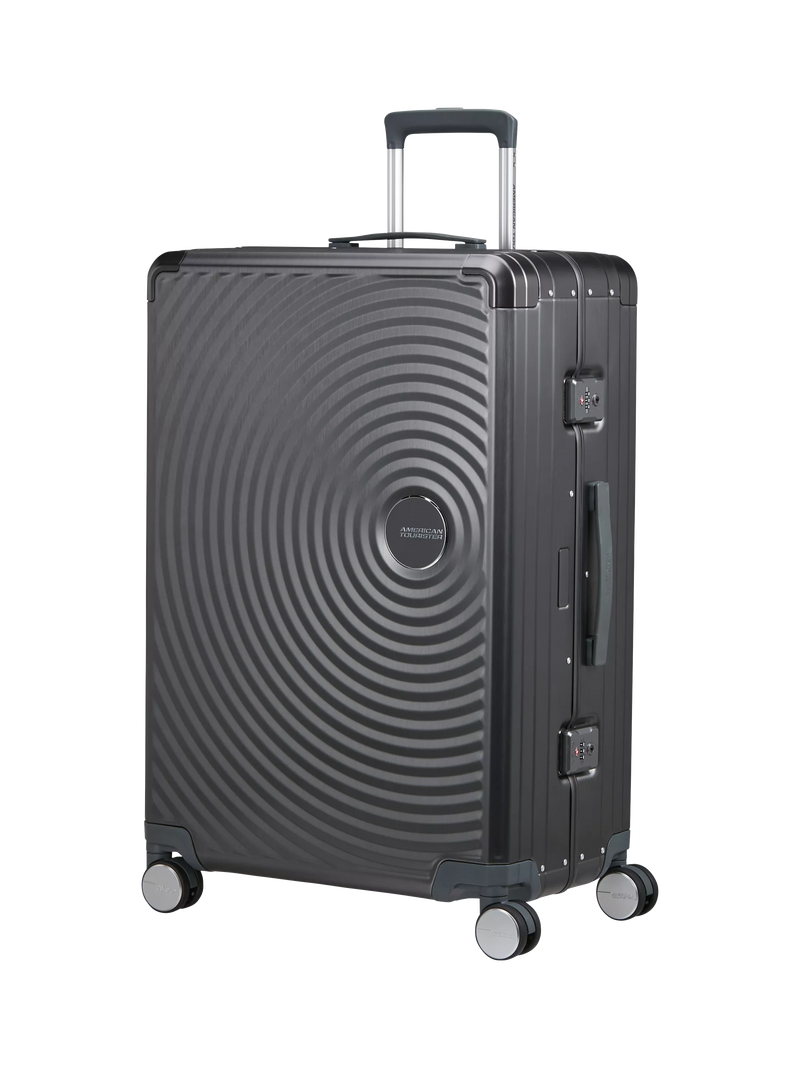 American Tourister Soundbox Alu 4-Wheel Spinner 77cm Large Suitcase