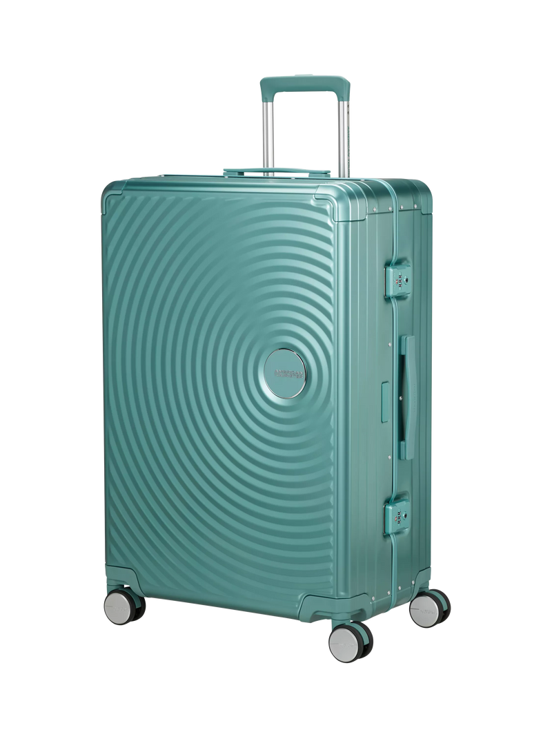 American Tourister Soundbox Alu 4-Wheel Spinner 77cm Large Suitcase