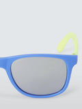 John Lewis Kids Colourblock Sunglasses blue, UK version