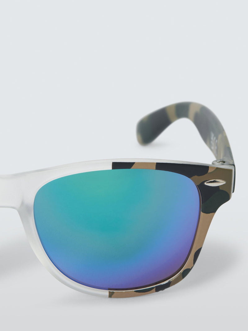 John Lewis kids camouflage wayfarer sunglasses (British brand)