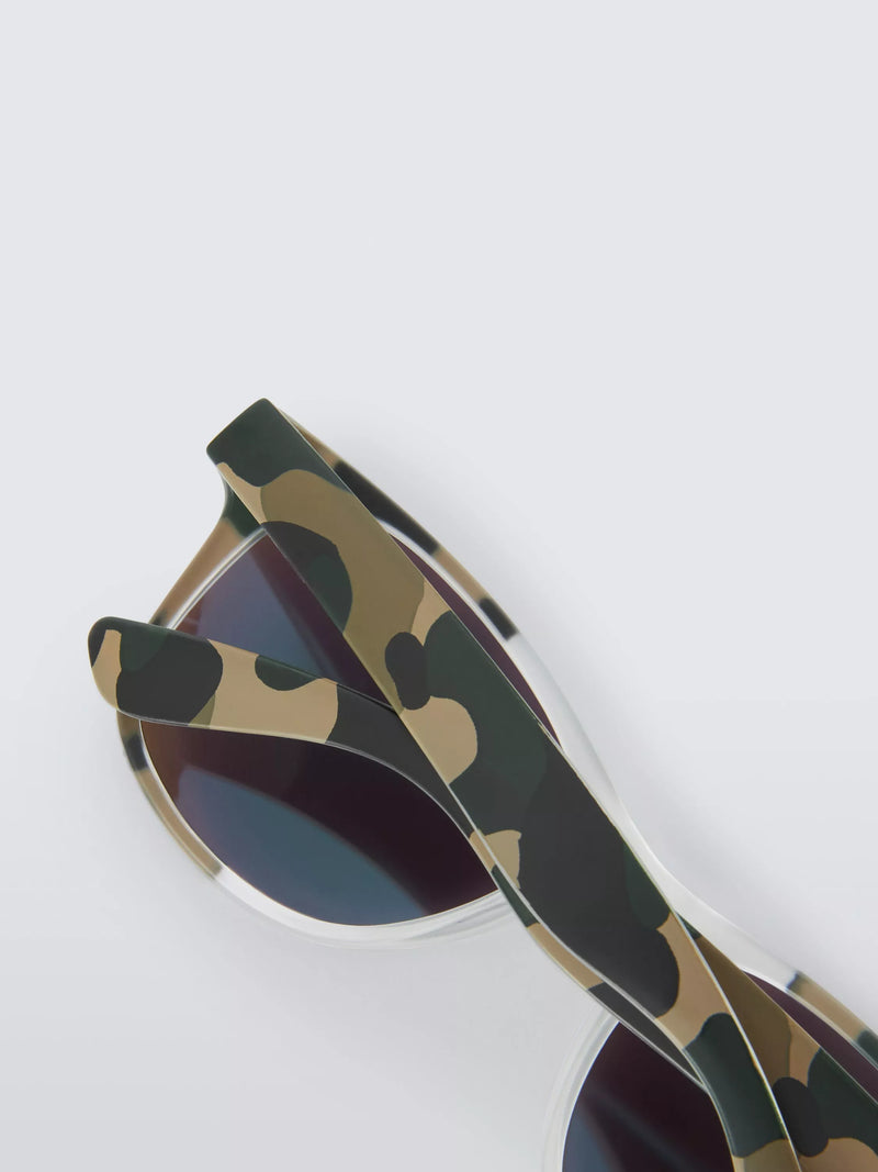 John Lewis kids camouflage wayfarer sunglasses (British brand)
