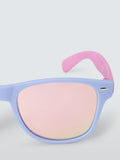 John Lewis kids colourblock mirrored sunglasses purple, imported from the UK