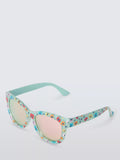 John Lewis kids sunglasses leopard floral green (British brand)
