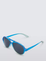 John Lewis John Lewis Kids' Ombre Aviator Sunglasses Blue- Buy online at McGrocer